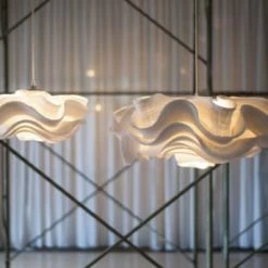 Éclairage Soldes 2024 -Éclairage Soldes 2024 suspension fabriquee a la main en zipper ivoire d65 1