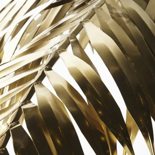 Maisons Du Monde Suspensions Suspension Feuille De Palmier En Métal Doré 5 Maisons Du Monde Suspensions Suspension Feuille De Palmier En Métal Doré – Image 3