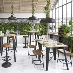 Maisons Du Monde Suspensions Suspension Indus En Métal Effet Vieilli Et Manguier -Éclairage Soldes 2024 suspension indus en metal effet vieilli et manguier 1000 5 8 190371 9