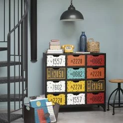 Maisons Du Monde Suspensions Suspension Indus En Métal Noir -Éclairage Soldes 2024 suspension indus en metal noir 1000 7 23 129870 13