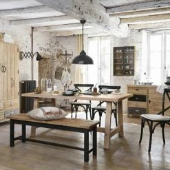 Maisons Du Monde Suspensions Suspension Indus En Métal Noir -Éclairage Soldes 2024 suspension indus en metal noir 1000 7 23 129870 16