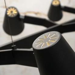 It's About Romi Suspensions Suspension Noire 6 Lampes -Éclairage Soldes 2024 suspension noire 6 lampes 3