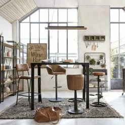Maisons Du Monde Suspensions Suspension Rampe 5 Spots En Jujubier Et Métal Noir -Éclairage Soldes 2024 suspension rampe 5 spots en jujubier et metal noir 1000 10 2 203772 3