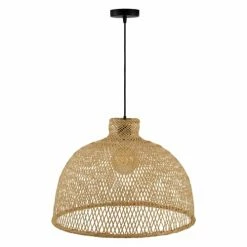 Rendez Vous Déco Suspensions Suspension Ronde 50cm En Bambou -Éclairage Soldes 2024 suspension ronde 50cm en bambou 4