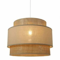 Jardideco Lustres Suspension Ronde Gigogne Rotin Beige D40cm 8 Jardideco Lustres Suspension Ronde Gigogne Rotin Beige D40cm -Éclairage Soldes 2024 suspension ronde gigogne rotin beige d40cm 2