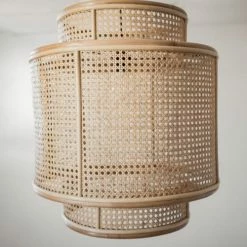 Saudara Collections Suspensions Suspension Rotin Et Cannage -Éclairage Soldes 2024 suspension rotin et cannage 3