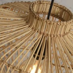 Good & Mojo Suspensions Suspension Rotin Naturel D60cm -Éclairage Soldes 2024 suspension rotin naturel d60cm 5