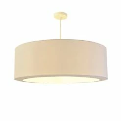Abat-jours Suspensions Suspension Silvio Beige T 65 X H 25