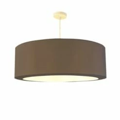 Abat-jours Suspensions Suspension Silvio Beige T 65 X H 25 -Éclairage Soldes 2024 suspension silvio chocolat t 65 x h 25