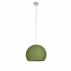 La Case De Cousin Paul Suspensions Suspension Simple Coupole M Dragée -Éclairage Soldes 2024 suspension simple coupole m vert olive