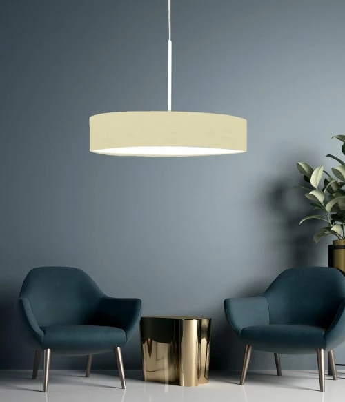 Abat-jours Suspensions Suspension Stella Beige T 65 X H 20 3 Abat-jours Suspensions Suspension Stella Beige T 65 X H 20 – Image 2