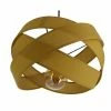 Metropolight Suspensions Suspension Textile Jaune D38cm -Éclairage Soldes 2024 suspension textile jaune d38cm