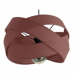 Metropolight Suspensions Suspension Textile Rose D38cm