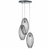 Maisons Du Monde Suspensions Suspension Triple Abat-jours Ronds Filaires Noirs