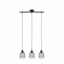 Potiron Paris Suspensions Suspension Triple En Métal Noir -Éclairage Soldes 2024 suspension triple en metal noir 4