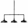 Maisons Du Monde Luminaires Suspension Triple Indus Tuyaux En Métal Noir