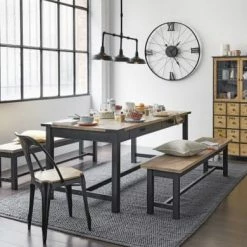 Maisons Du Monde Luminaires Suspension Triple Indus Tuyaux En Métal Noir -Éclairage Soldes 2024 suspension triple indus tuyaux en metal noir 1000 8 37 165554 12