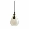 Bepurehome Suspensions Suspension Vintage En Verre D11x25cm Marron